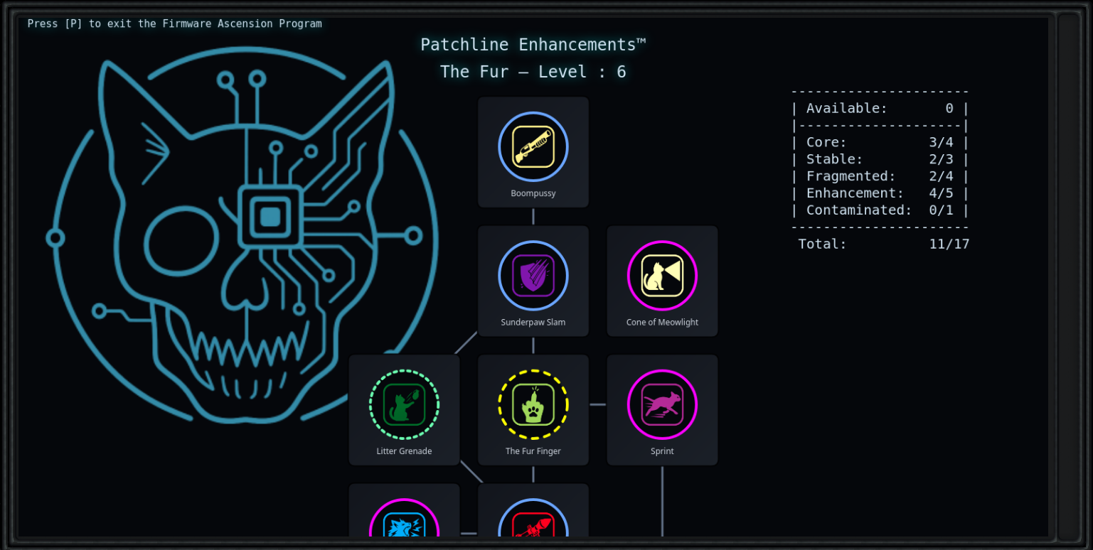 Patchline Enhancements