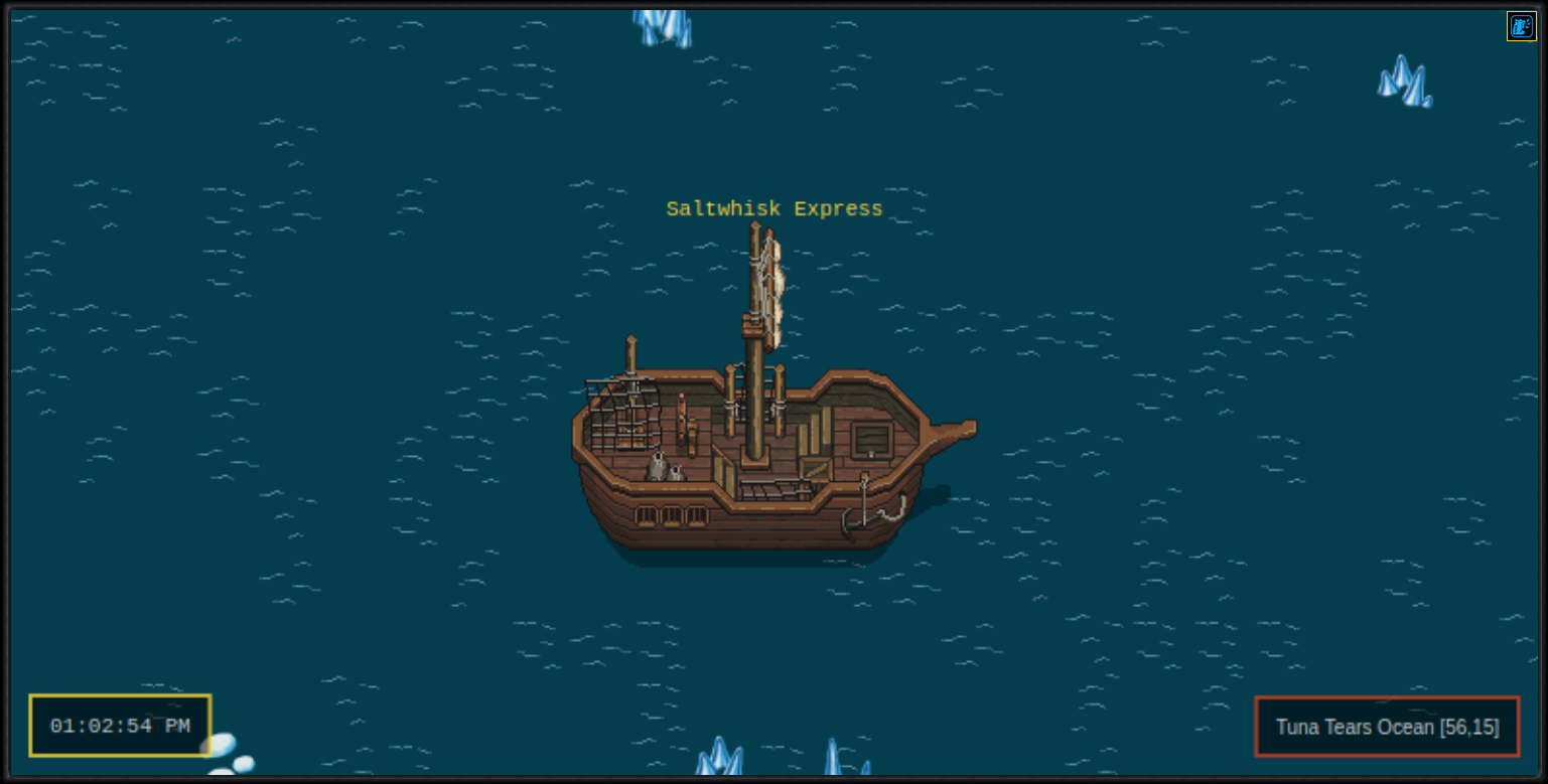 Boat travel screenshot