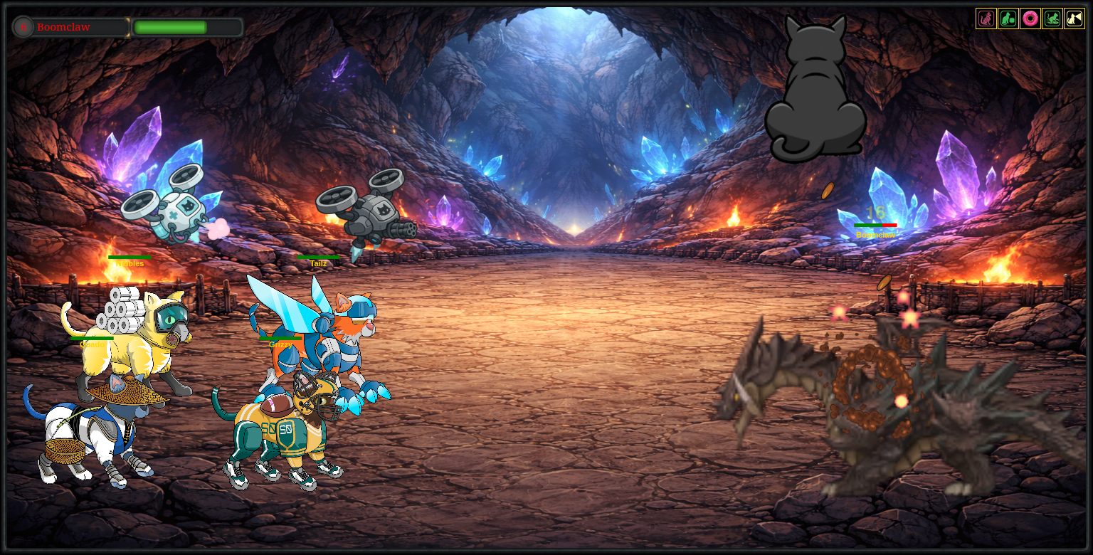 4-player boss fight screenshot